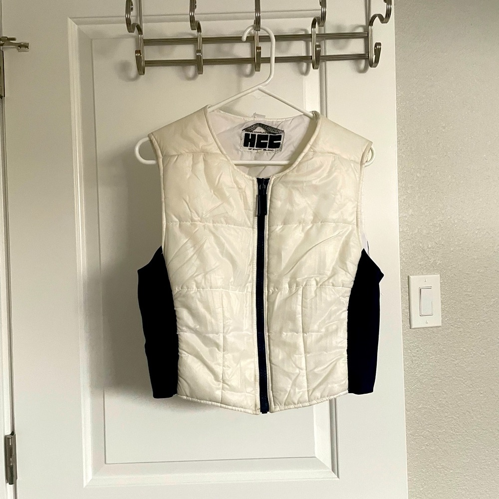 Vintage Henri Charles Colsanet puffer vest